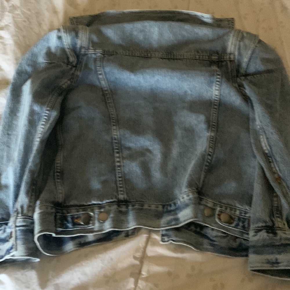 BNWT Frame puffy sleeve jean jacket - Picture 4 of 6